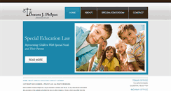 Desktop Screenshot of dphilpotlaw.com